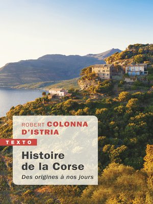 cover image of Histoire de la Corse